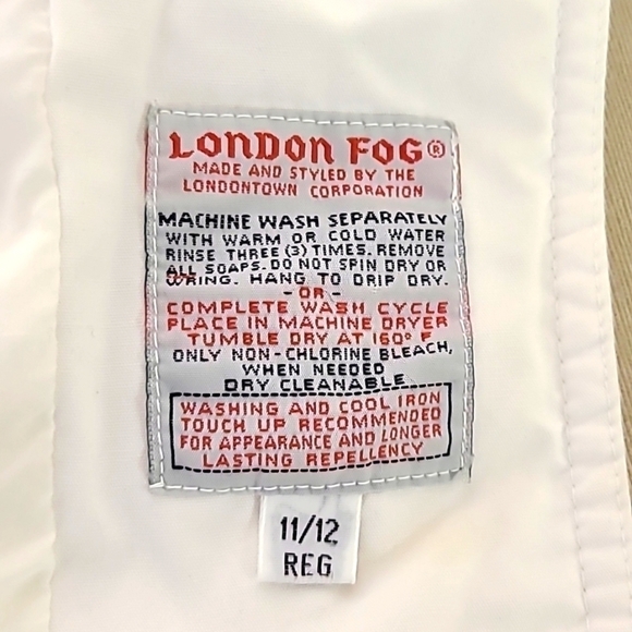 Authentic 80s Slouchy Off White Jacket  Size 11/12 London Fog White - Picture 5 of 12